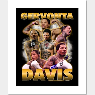 VINTAGE BOOTLEG GERVONTA DAVIS 90S STYLE Posters and Art